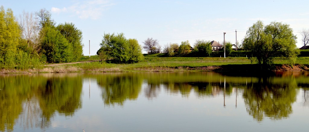 Маленькое озеро в Семяновке